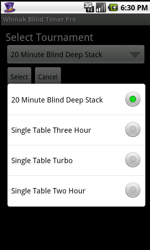 Winnak Blind Timer Pro Screen 3