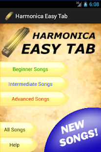 Harmonica Easy Tab