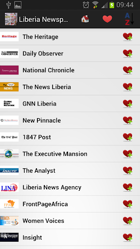 利比里亚报纸和新闻