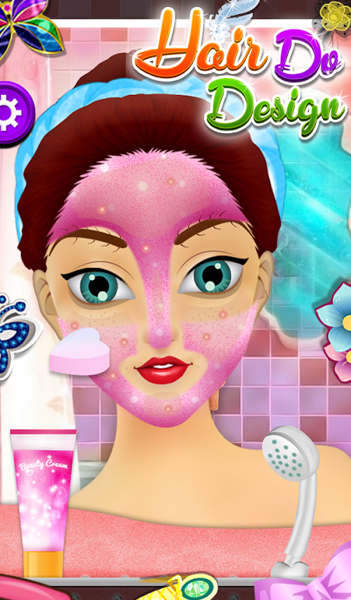 Android application Hair Do Design - Girls Game screenshort