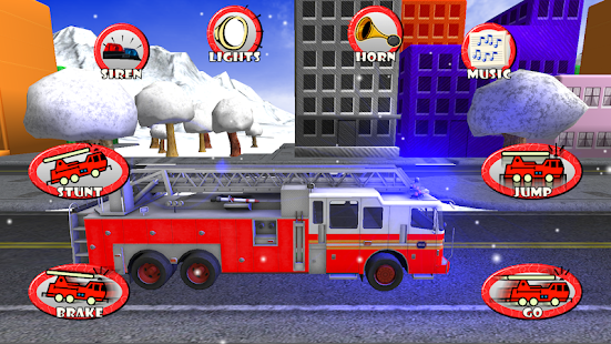 Fire Truck Race Rescue Kids