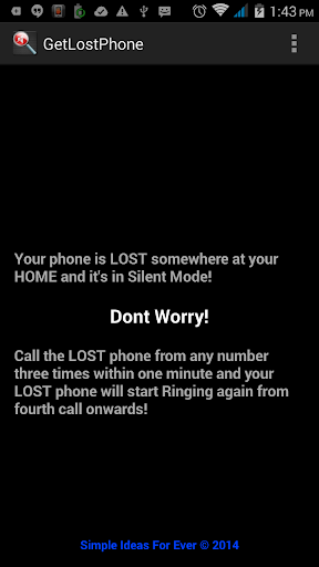 Find Lost Phone