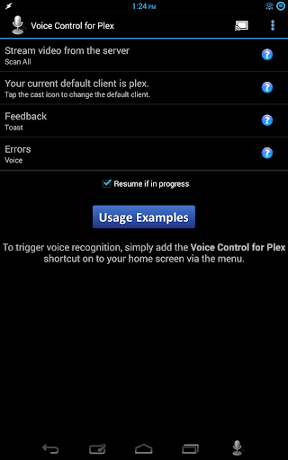 【免費媒體與影片App】Voice Control for Plex-APP點子