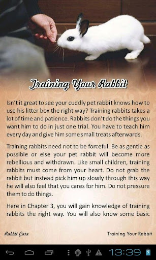 【免費書籍App】Rabbit Care-APP點子