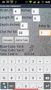 Lastest Concrete Estimator APK for Android