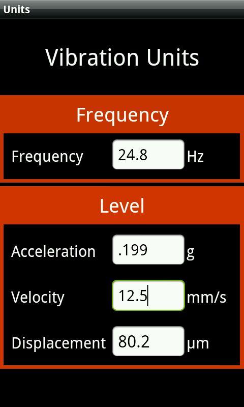 VibraToolBox Pro Screen 2