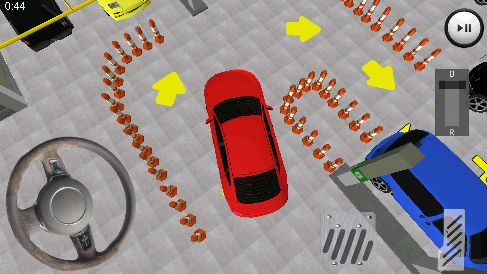 Android application Parking Simulator screenshort
