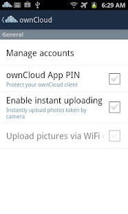 ownCloud - screenshot thumbnail