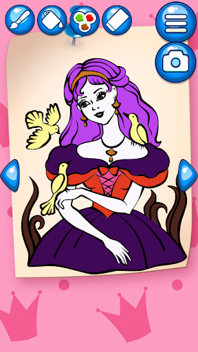 免費下載家庭片APP|Princess  Coloring Book app開箱文|APP開箱王