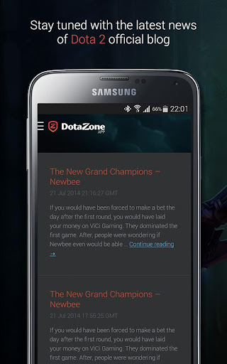 DotaZone - Companion for Dota