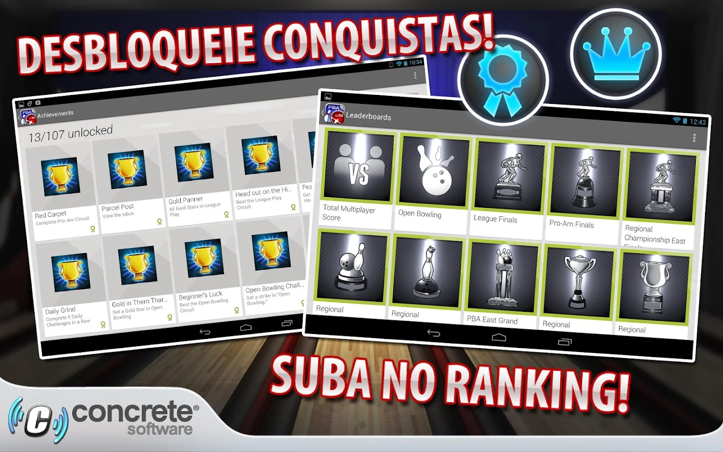 Desafio do boliche da PBA - screenshot