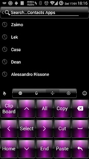Theme TouchPal Dusk Pink Screenshots 4