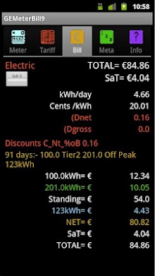 Gas/Electric Bill Checker
