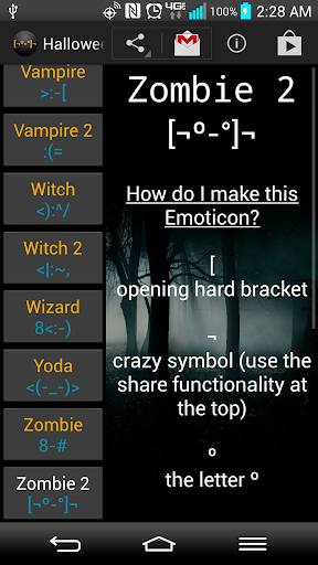 【免費社交App】Halloween Emoticons [¬º-°]¬-APP點子