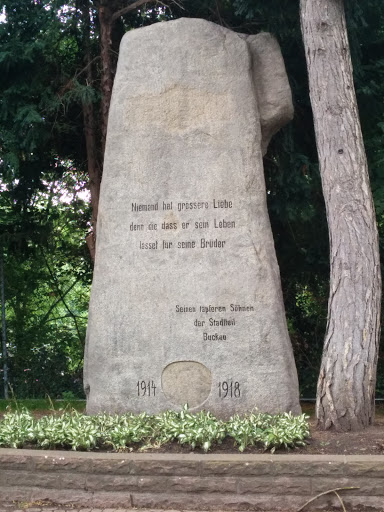 Kriegerdenkmal Buckau 1914