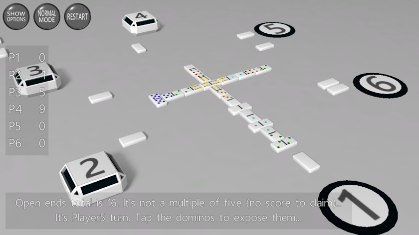 3D Dominoes Screen 3