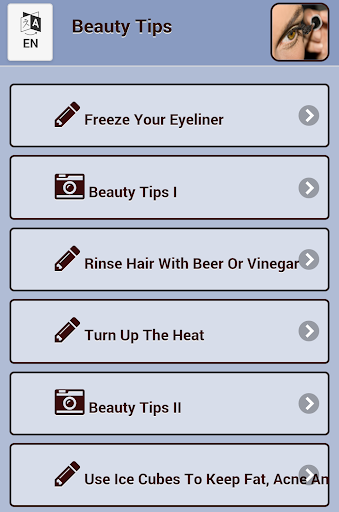 Beauty tips