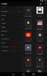 Press (RSS Reader) - screenshot thumbnail