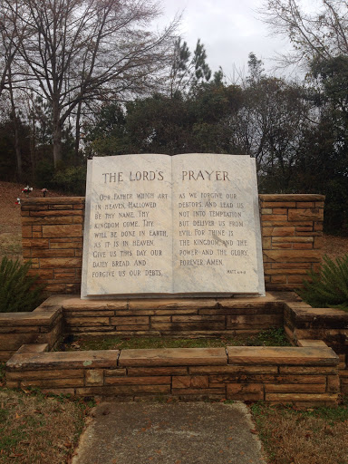 The Lord's Prayer Monument at Jefferson Memorial Cemetery