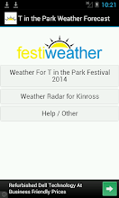 T in the Park Weather Forecast APK Download for Android