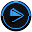A-BLUE Poweramp skin Download on Windows