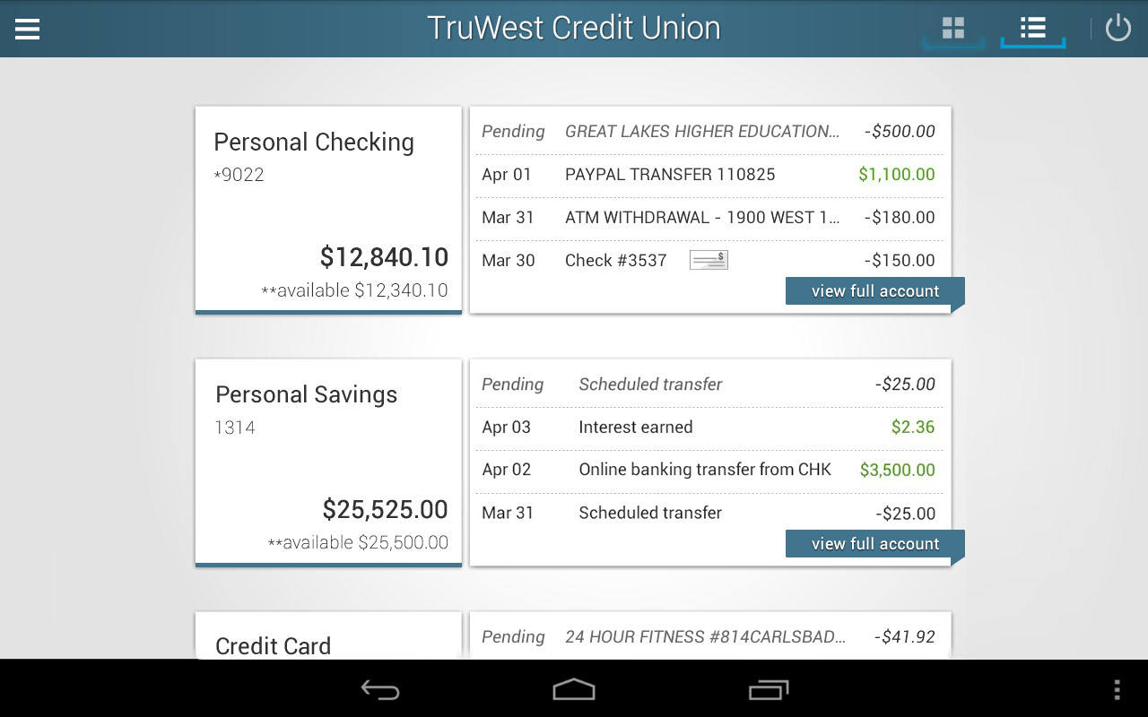 TruWest Credit Union - Android Apps on Google Play
