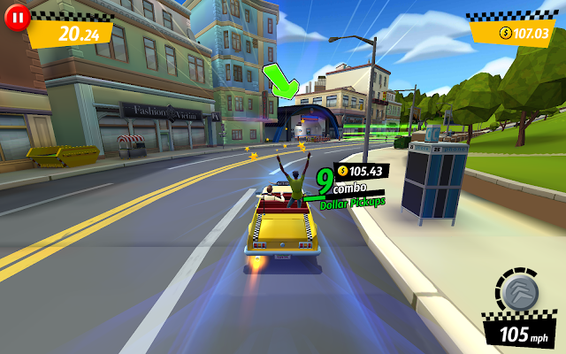 Crazy Taxi™ City Rush - screenshot