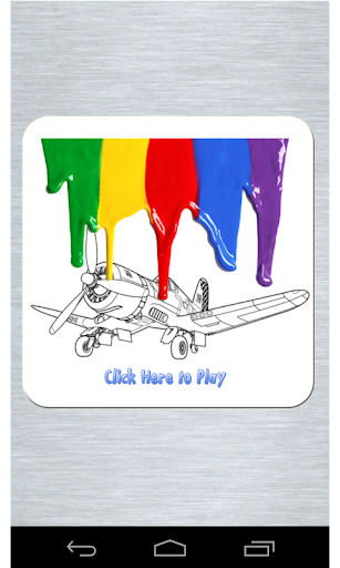 Aircraft Planes Coloring Page