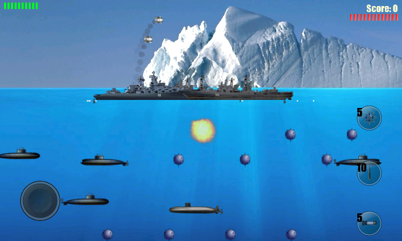 Submarine Attack! Screen 3
