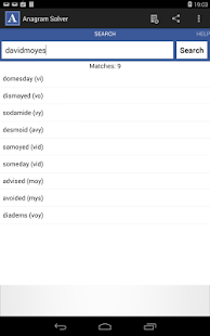 Anagram Solver Screenshots 1