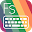 Flat Style Colored Keyboard Download on Windows