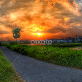 tambak suci2 by Rizal Debby - Landscapes Sunsets & Sunrises