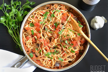 Pasta with Eggplant Sauce