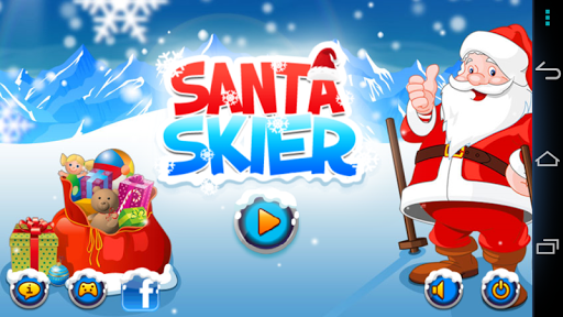 Santa Skier
