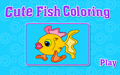 Coloring Pages Fish Coloring poster 4