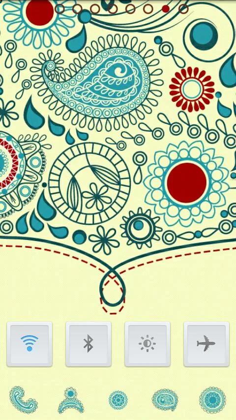 Retropatterns Theme GO Launche - screenshot