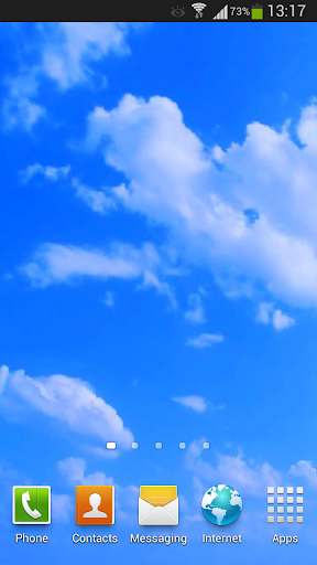 Blue Sky Live Wallpaper HD 3