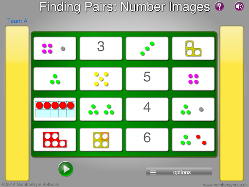 Pairs - Number Images