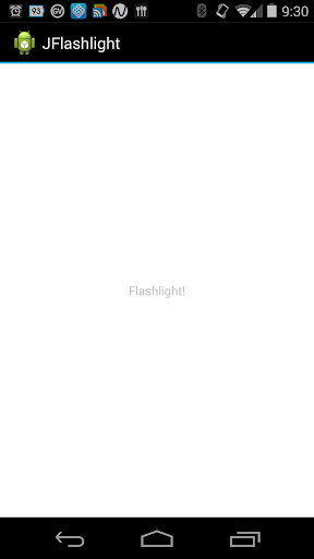 Simple Flashlight