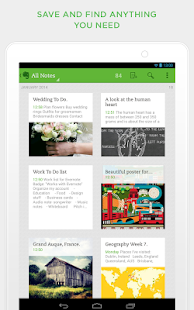 Evernote - screenshot thumbnail