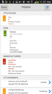 Oracle PLM Mobile Screenshots 8