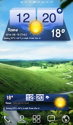 Android Weather & Clock Widget