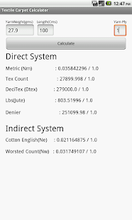 Free Download Textile Carpet Calculator APK for PC