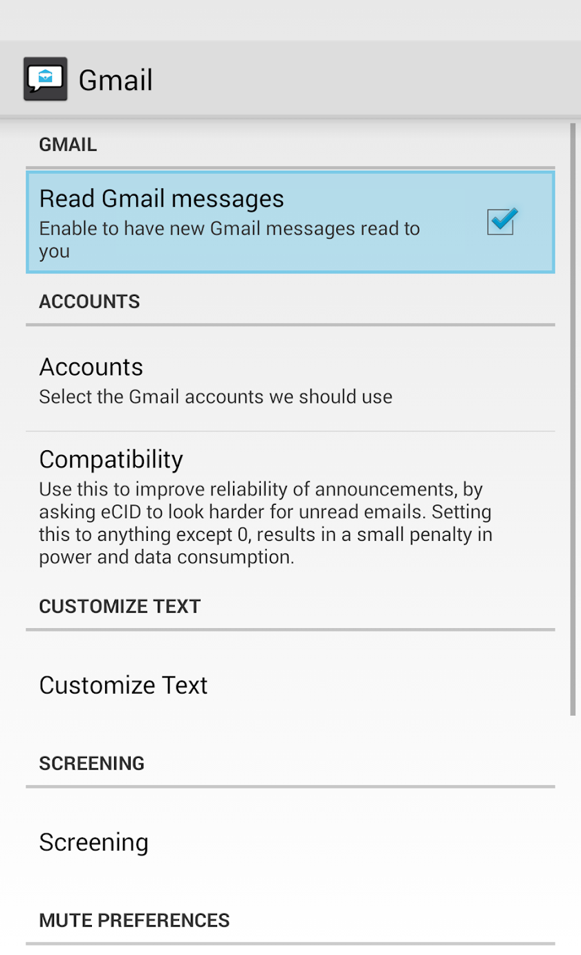 Enhanced Gmail Assistant Screen 2