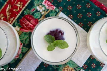 Raspberry Panna Cotta