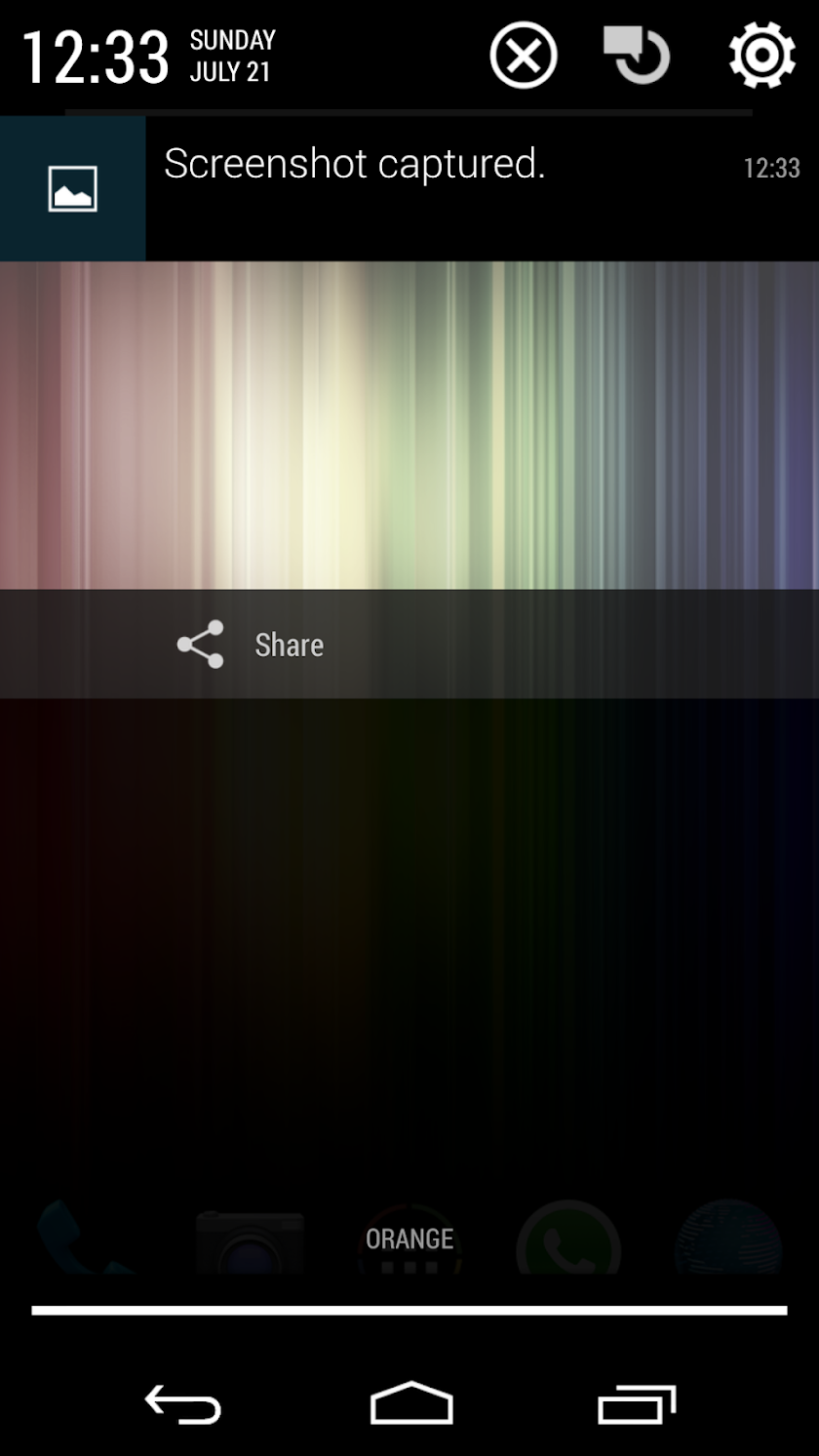 Super Amoled Theme Screen 3