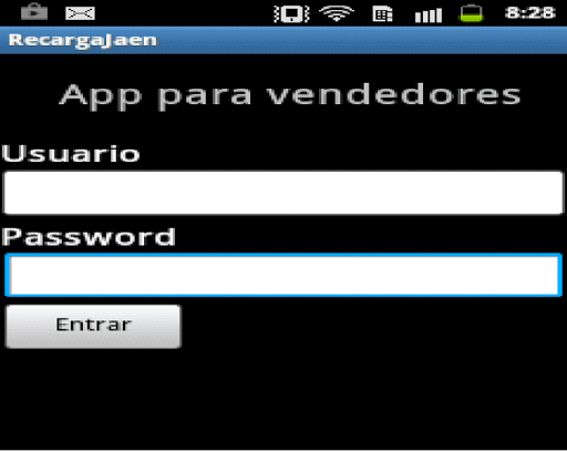 RecargaJaen App de vendedores