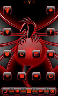 How to get Dragonglow Red GoLauncherTheme 1.1 unlimited apk for laptop