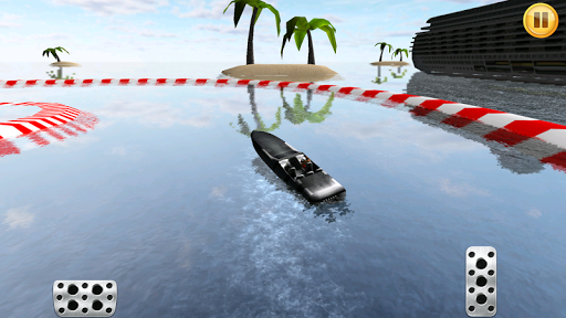 【免費賽車遊戲App】Motor Boat Race 3D-APP點子