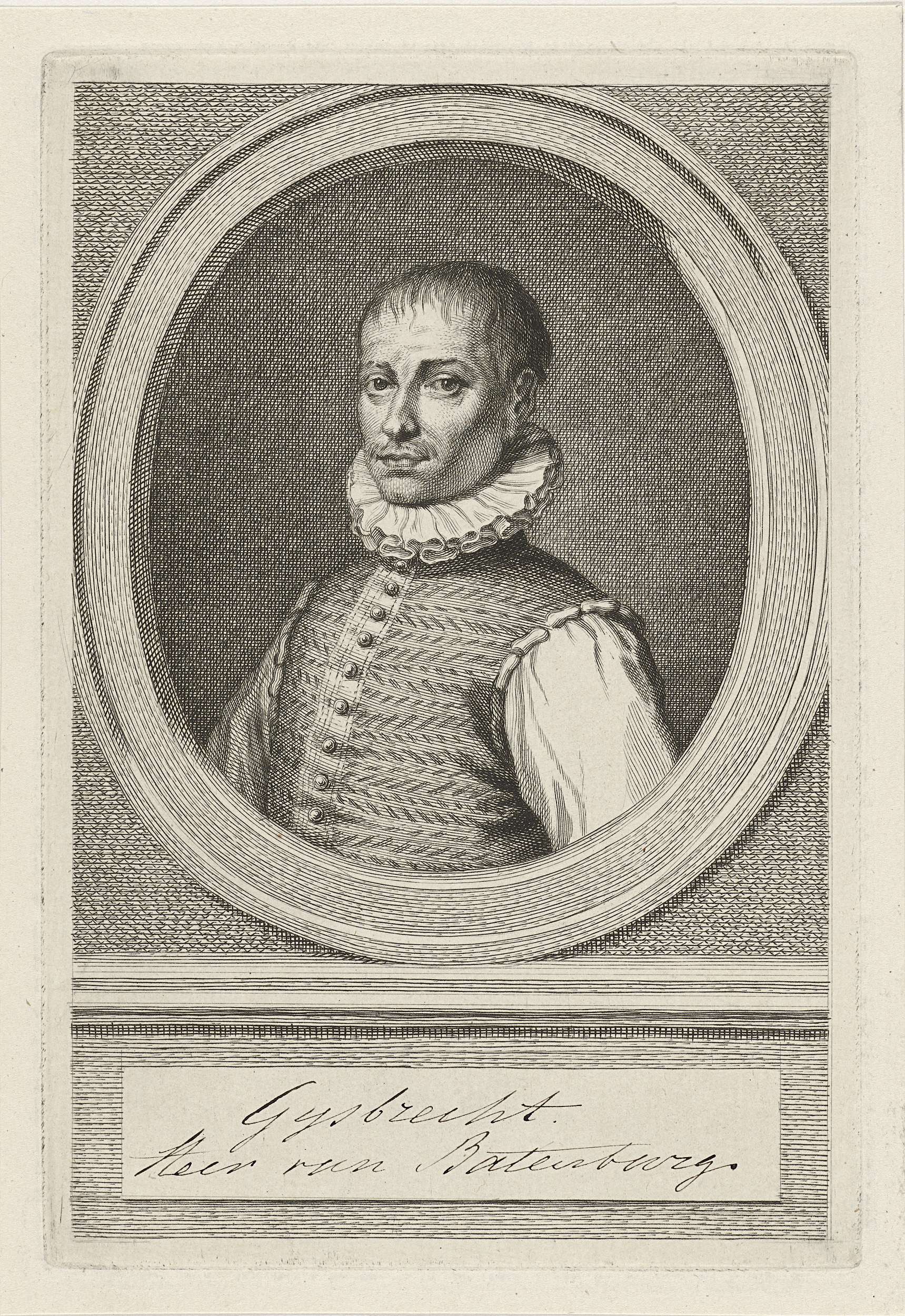 Portret van Gijsbert van Bronckhorst en Batenburg